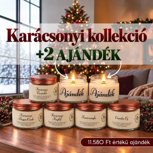 '2026 Karácsonyi Kollekció + 2db Ajándék Vintage gyertya