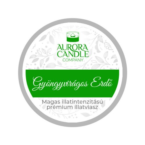 Gyöngyvirágos Erdő - Mini illatviasz