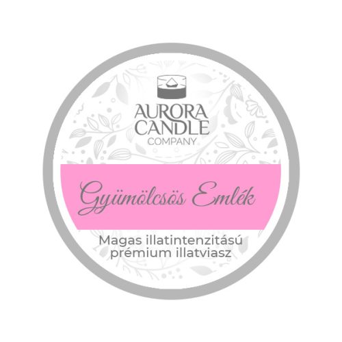 Gyümölcsös Emlék - Mini illatviasz
