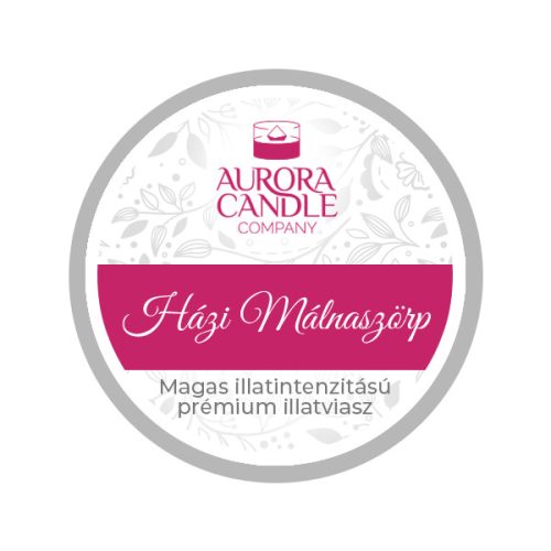 Házi Málnaszörp - Mini illatviasz
