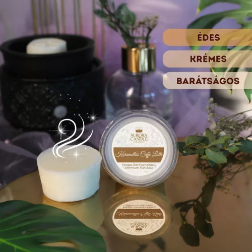 Karamellás Caffe Latte - Mini illatviasz