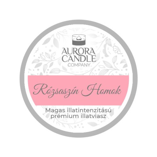 Rózsaszín Homok - Mini illatviasz