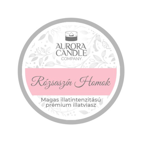Rózsaszín Homok - Mini illatviasz