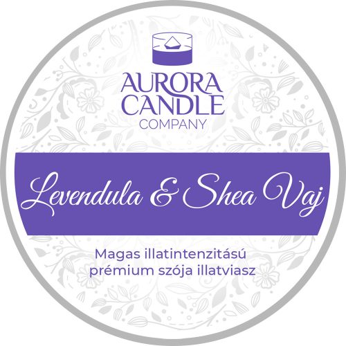 Levendula & Shea Vaj - Nagy illatviasz