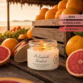 A Legédesebb Grapefruit - Vintage illatgyertya