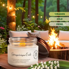 Gyöngyvirágos Erdő - Vintage illatgyertya