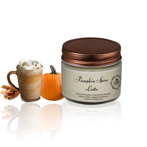 Pumpkin Spice Latte - Vintage illatgyertya