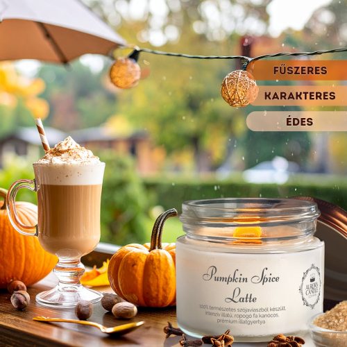 Pumpkin Spice Latte - Vintage illatgyertya