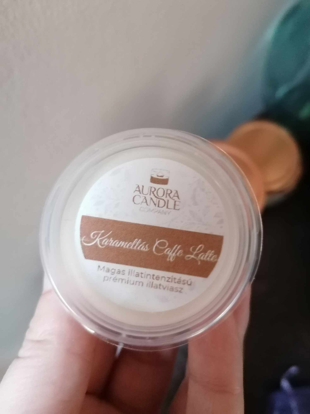 Karamellás Caffe Latte - Mini illatviasz
